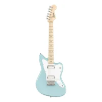 Squier Mini Jazzmaster HH Gitar Elektrik 6 String 20 Fret Daphne Blue
