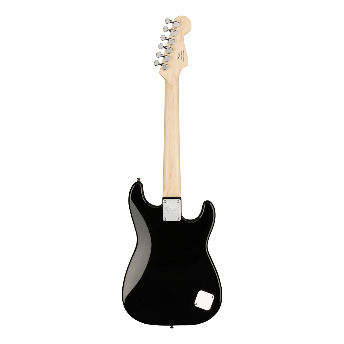 Squier Mini Stratocaster Left-Handed Gitar Elektrik Kidal 6 String 20 Fret Black - Image 2