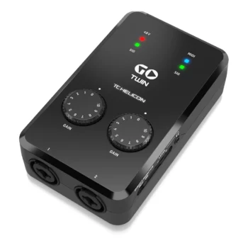 TC Helicon GO TWIN 2-channel Audio/MIDI Interface