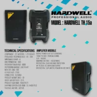Hardwell TH 15A Speaker Aktif 15 Inch 2 Way 1000 Watt