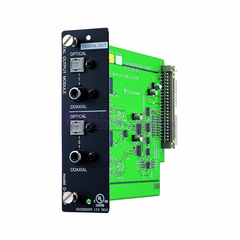TOA D-961SP Audio Connector