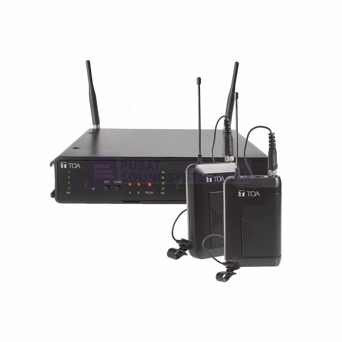 TOA WS-432-AS Mic Lavalier Wireless Condensor