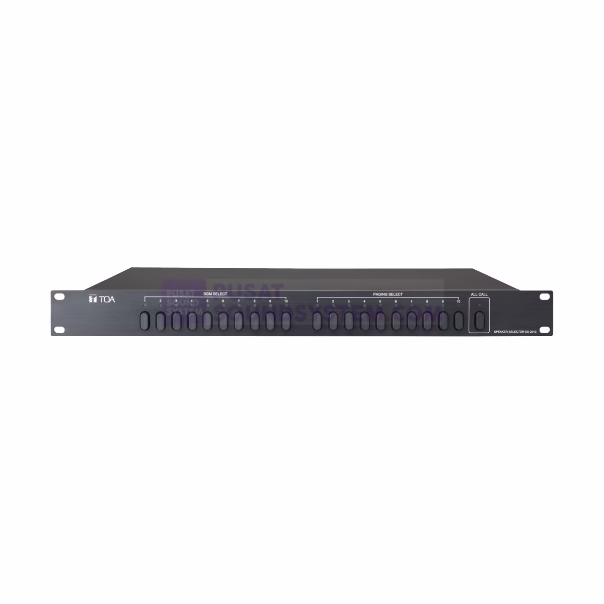 TOA Z-SS2010 Speaker Selector 10 Input 10 Zone Channel