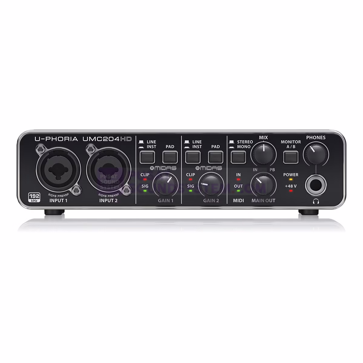 Behringer U-Phoria UMC204HD USB Audio Interface - Image 2