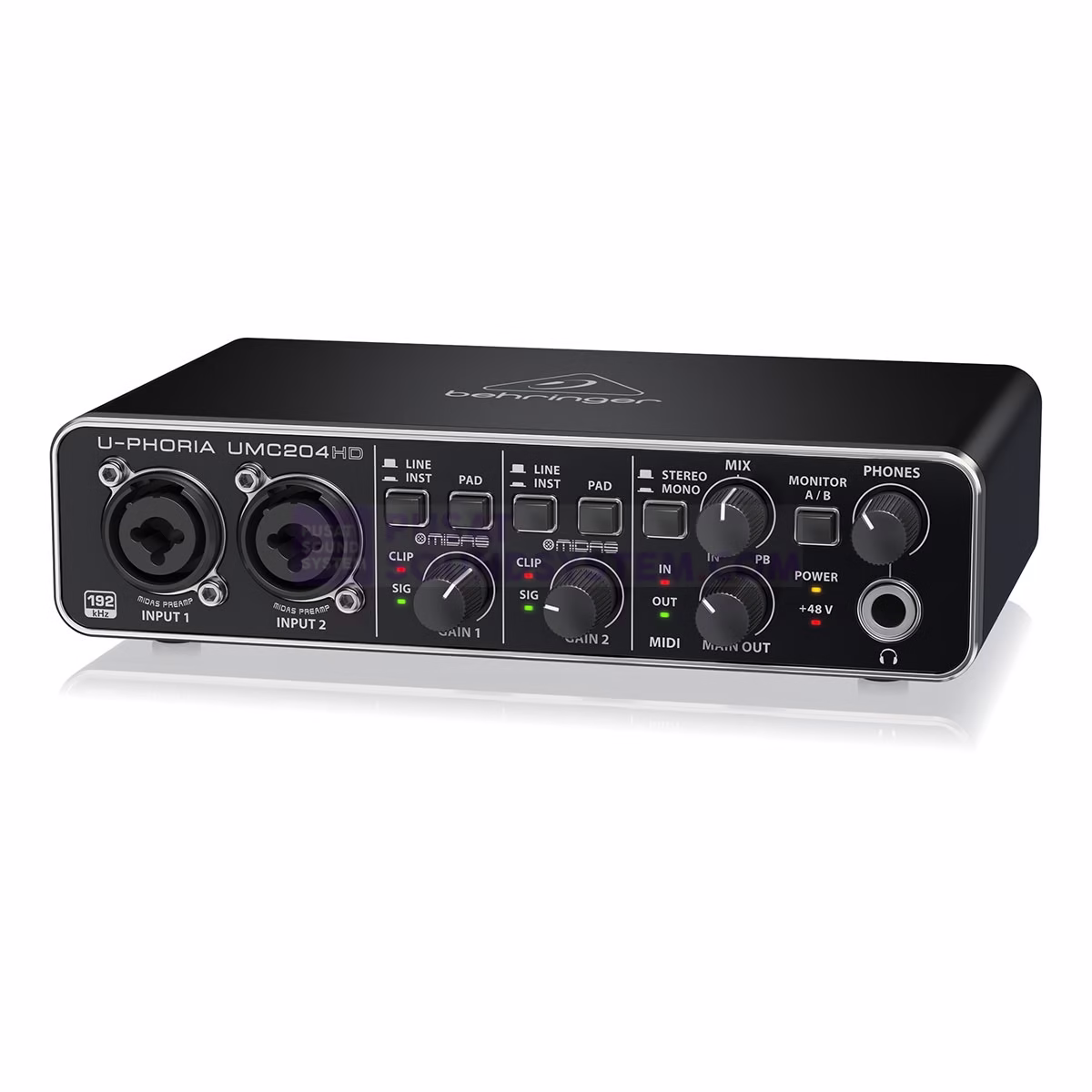 Behringer U-Phoria UMC204HD USB Audio Interface