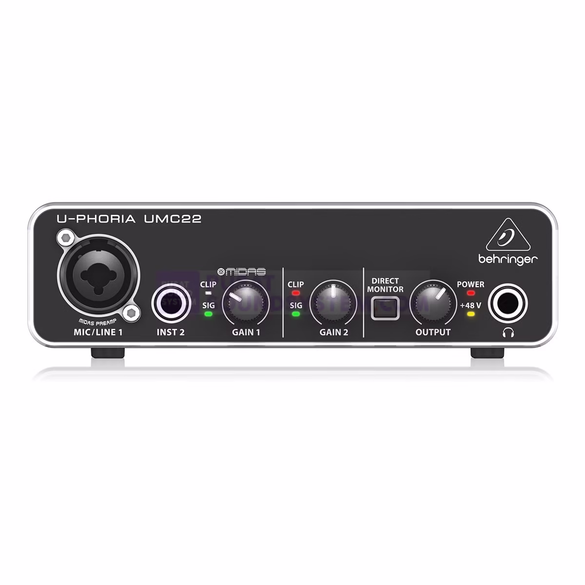 Behringer U-Phoria UMC22 2x2 USB Audio Interface - Image 2