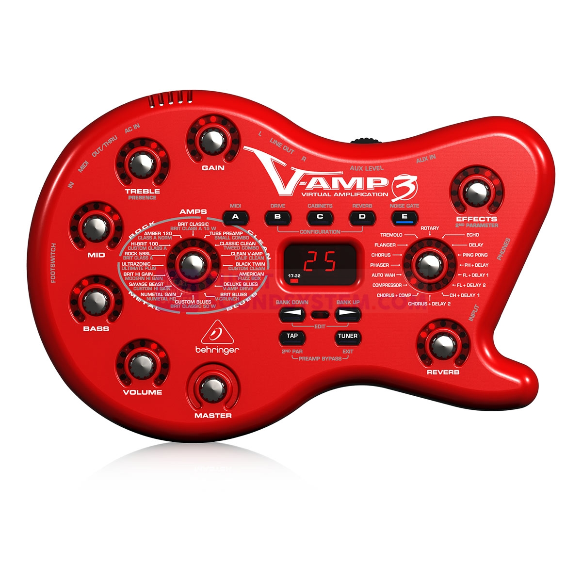 Jual Behringer VAmp 3 Guitar MultiEffects Processor