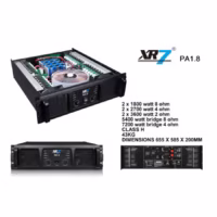 XR7 Power PA 1.8 Power Amplifier 2 Channel Class H 1800 Watt