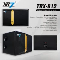 XR7 SPEAKER PRO TRX Speaker Karaoke Pasif 10 Inch 2 Way 8 Ohm 400 Watt