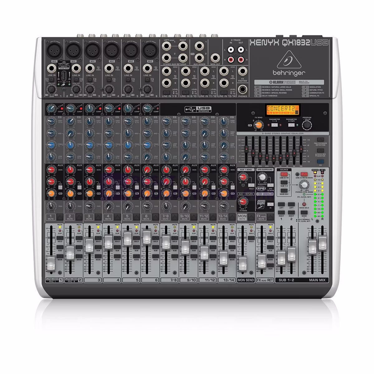 Behringer Xenyx QX1832 USB Mixer Analog 16 Channel - Image 3