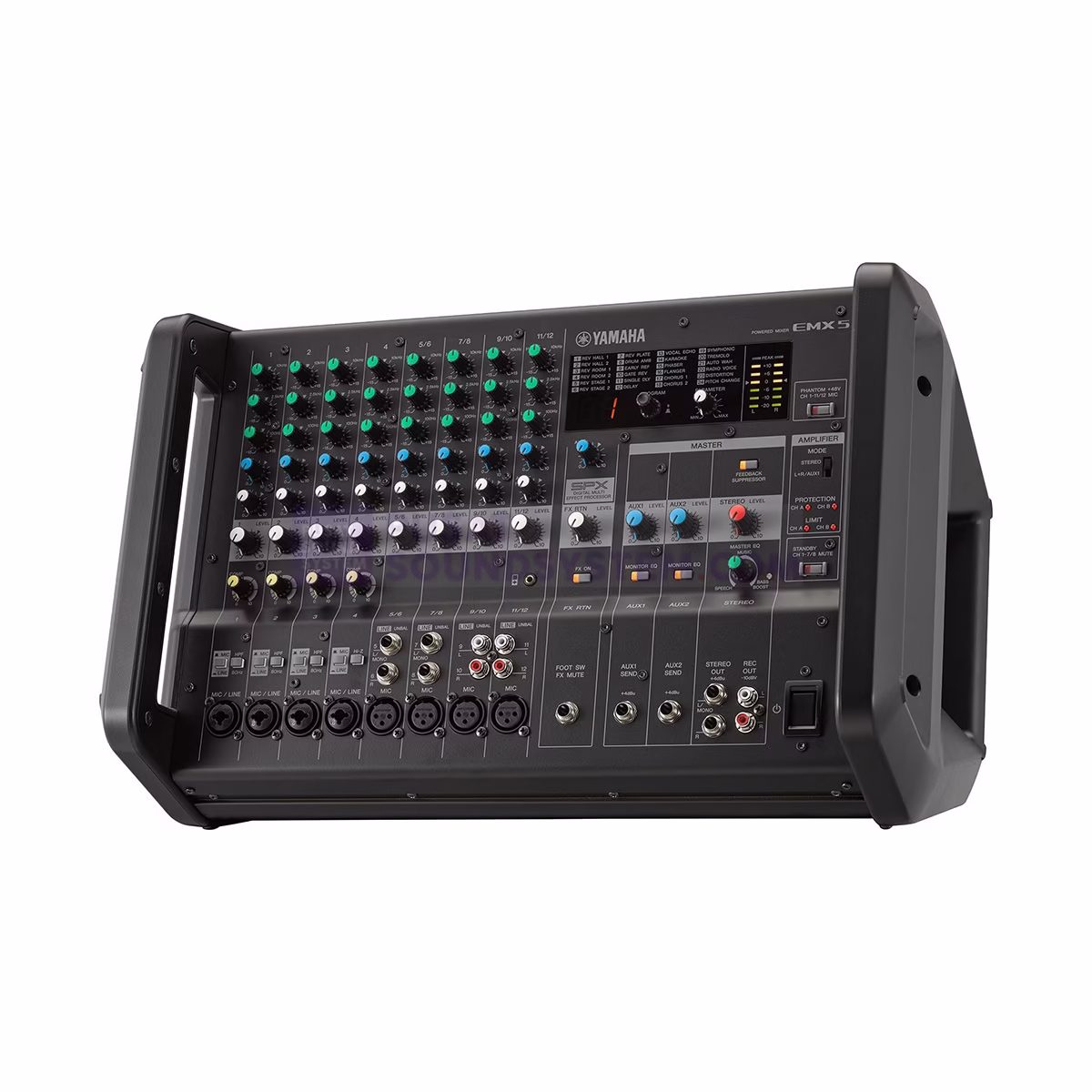 Yamaha EMX5 Power Mixer Analog 12 Channel 1260W (EQ, Efek)