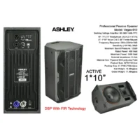 Ashley Vegas-910 Speaker Aktif 10 Inch 2 Way 8 Ohm 1600 Watt