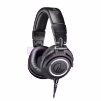 Audio Technica ATH-M50X Closed-back Studio Monitoring Headphones
