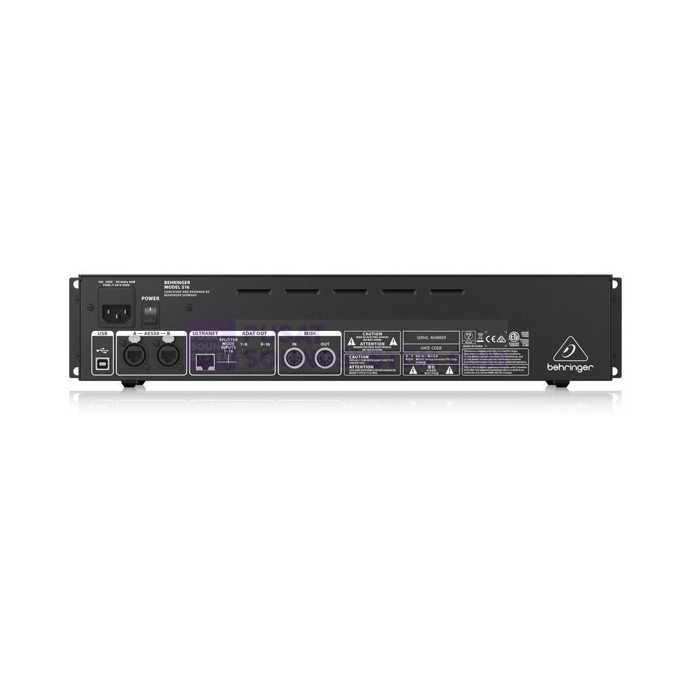 Behringer S16 Digital Snake 16 Channel 16x16 (16 Input / 16 Output) - Image 3