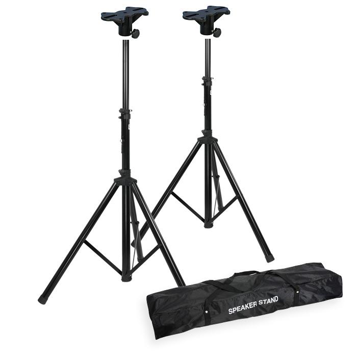 Behringer SM5002 Heavy-Duty Adjustable Studio Monitor Stands (Pair) - 10" Top, Black